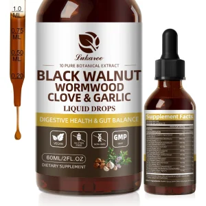 60ML Black Walnut Drop with Wormwood Clove & Garlic