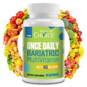 Once Daily Multivitamin Capsules - with 45 Mg Iron, 3,000 IU Vitamin D3