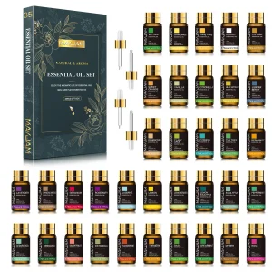 35 Bottles Essential Oils Set For Humidifier DIY Making Candle