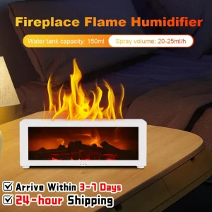 Bedroom Lasting Fragrance Machine Remote Control Flame Diffuser