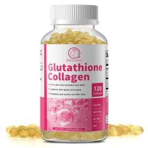 Collagen Glutathione Capsules Skin Whitening Supplement Antioxidant