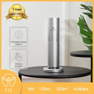 NAMSTE 200m³ Aroma Diffuser Metal Column Room Fragrance Perfume Essential Oils