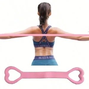 1/2/3pcs 8-Shaped Stretching Strap, Women Back Opening Training Shoulder & Back Yoga Stretch Band,